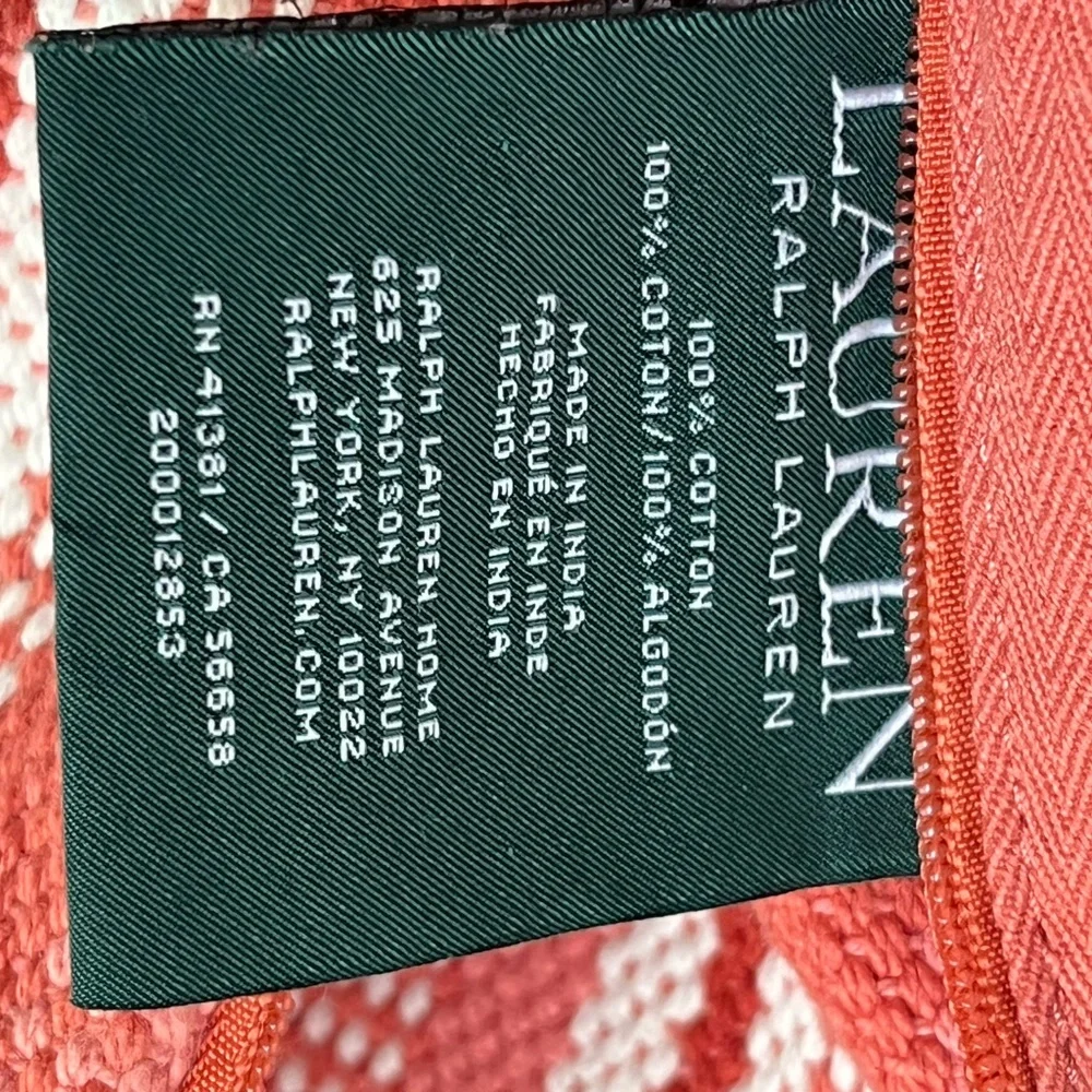 Firm Price! Lauren Ralph Lauren  Pillow sham Cover/ Firm Price